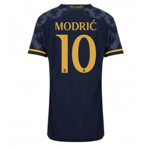 Real Madrid Luka Modric #10 Replica Away Stadium Shirt for Women 2023-24 Short Sleeve